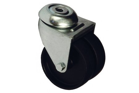 High load castors for 19" stand cabinets