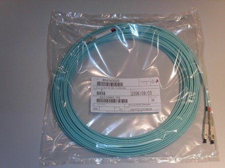 Patchkabel LC/UPC-SC/UPC Duplex OM3 (50/125) 40M (2,8mm/Aqua)