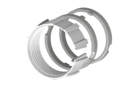 Tube management closure - Duct/cable clamp 25mm