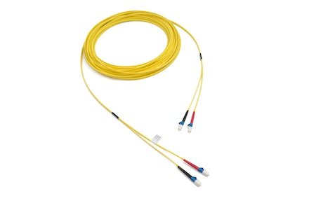 Patchcord LC/UPC-LC/UPC Duplex G657A2 40M (2,8mm/Yellow)