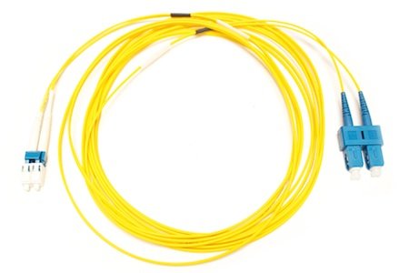 Patchkabel SC/UPC-LC/UPC Duplex G657A2 3M (1,8mm/Gelb)