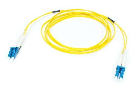 Cordon de raccordement LC/UPC-LC/UPC Duplex G657A2 2M (1,6mm/Jaune)