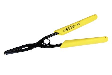 Insertion/Extraction Tool (IET) for fiber optic connectors in high density patch panels