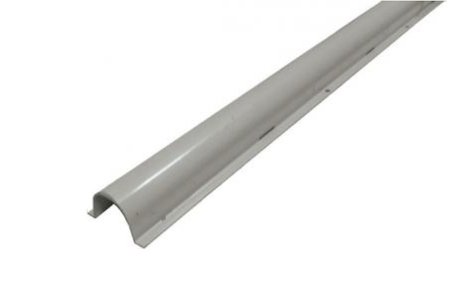 Cable protection Ω profile 60x60mm PVC (gray) - Length 2,75m