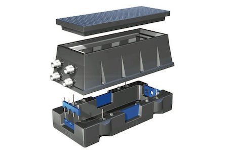 Z-8 P 1M 001 Handhole modulair, kunststof deksel