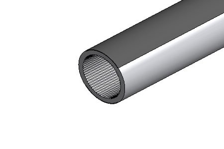 Speed-pipe 10x1,0 grijs (2.500m/haspel)
