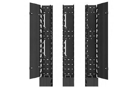Vertical Manager (Rack) with removable cover, 41 fingers 42U
