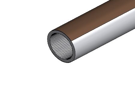 Speed-pipe 10x1,0 bruin (2.500m/haspel)