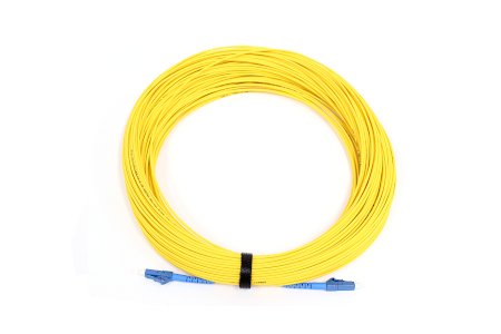 Patchcord LC/UPC-LC/UPC Simplex G657A2 50M (1,8mm/Geel)
