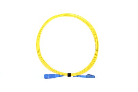 Patchcord SC/UPC-LC/UPC Simplex G657A2 3M (1,8mm/Geel)