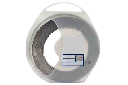 STAINLESS STEEL STRIP AISI304 3/4" x 0,8 - roll of 30 m ON PLASTIC REEL