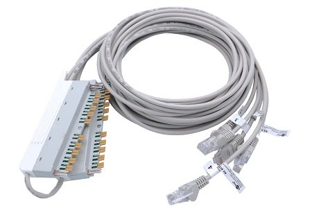 Cord kit tester LSA-HD MGZ TERM 5XRJ45