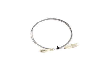 Patchcord LC/UPC-LC/UPC Duplex OM1 (62,5/125) 1M (1,8mm/Grey)