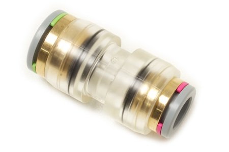 Reduction connector 12-10 permanent transparant (25st)