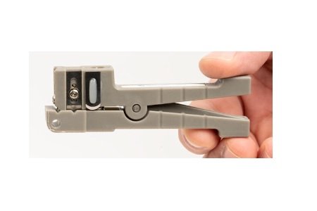 Microcable stripper max. 3.3mm dia cable (grey)