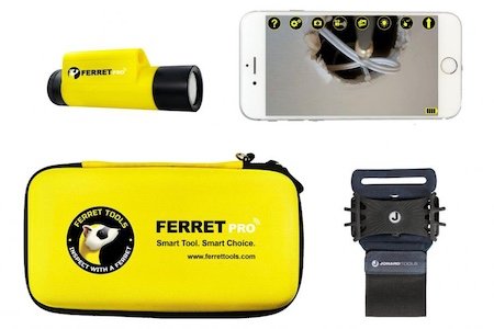 Caméra d'inspection sans fil multifonction FERRET PRO IP67