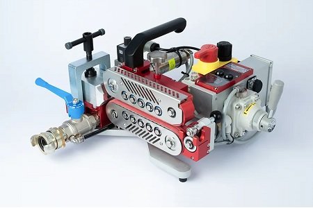 V2 fiber blowing machine for cable Ø 2,4-16mm and duct Ø 7-50mm