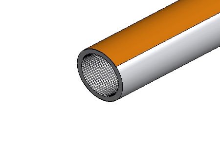 Speed-pipe 10x1,0 oranje (2.500m/haspel)