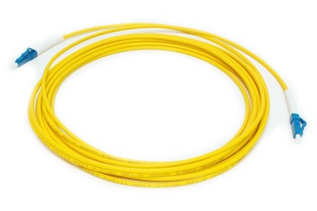 Patchcord LC/UPC-LC/UPC Duplex G657A2 10M (1,8mm/Geel)