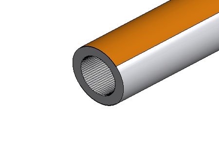 Speed-pipe 12x2,0 ground geelgroen-oranje (2.000m/haspel)