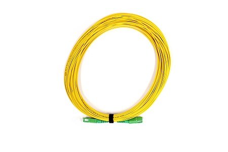 Patchcord SC/APC8°-SC/APC8° Simplex G657A2 25M (1,8mm/Geel)