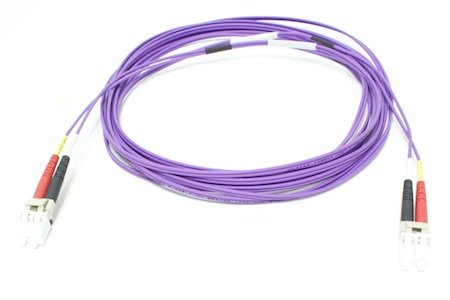 Patchcord LC/UPC-LC/UPC Duplex OM3 (50/125) 5M (1,8mm/Aqua)
