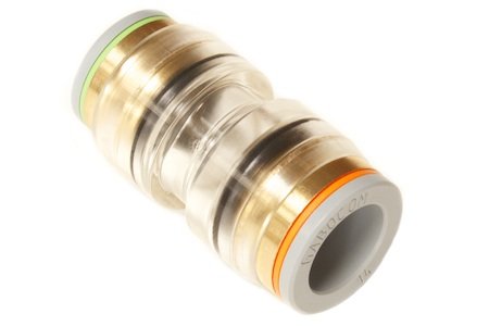 Reduction connector 14-12 permanent transparant (25st)
