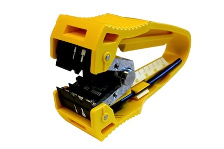 Glasvezel Center Feed Stripper Tool -FO F (3 functies: mantelverwijdering 1.6-3.0mm / 900-250µm / 250-125µm)