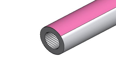 Speed-pipe 10x2,0 ground pink (500/Spule)
