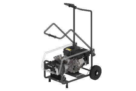 Compressor voor blaastoestellen LastMile, benzine, 7 pk, 10 bar, 270 l/min, 80 dB