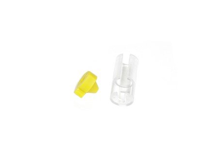 7mm Gas Block Endstop Connector (câble Ø 2,5mm (joint jaune))