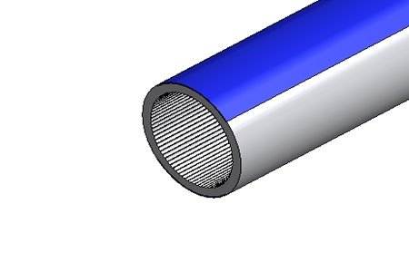 Speed-pipe 12x1,1 blauw PN10 (2.000m/haspel)