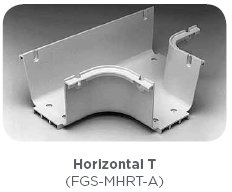 FGS-MHRT-A /PCE Fiber Guide System  Horizontal T  4x4 fittings