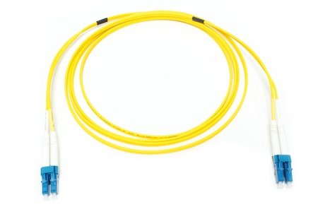 Patchcord LC/UPC-LC/UPC Duplex G657A2 2M (1,8mm/Yellow)