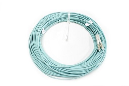 Patchcord LC/UPC-LC/UPC Duplex OM3 (50/125) 23M (1,8mm/Aqua)