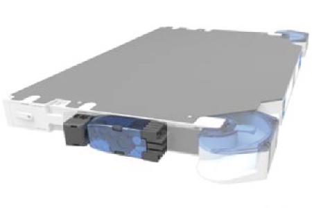 FACT-ACCCTULLT Fiber cable termination unit for 1 x fiber cable 15mm max dia or 1 x flex-tube 12/16mm 6 cable ties