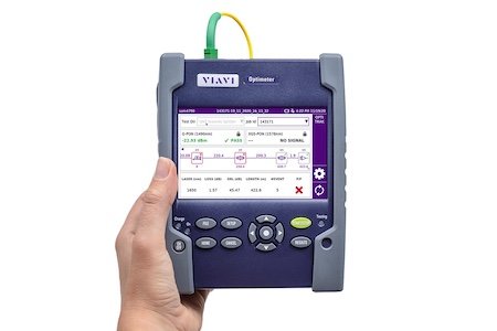 Optimeter standaardkit + ingebouwde VFL met 2,5 mm UPP-adapter + grote zachte draagtas + 20 m SM-glasvezelkabel - SC/APC naar SC/APC