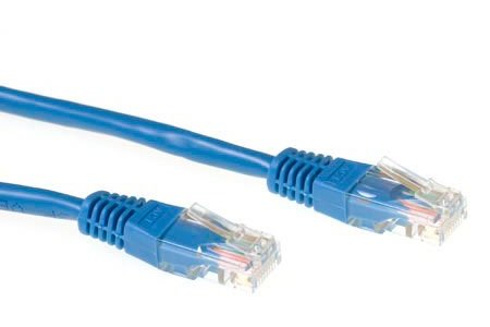 UTP patchkabel Cat6, blauw, L=1,0m