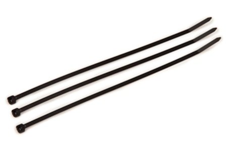 Kabelbinder zwart 200x4,7mm (100st)