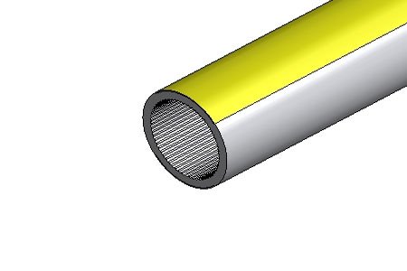 Speed-pipe 10x1,0 geel (2.500m/haspel)