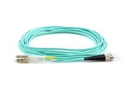 Patchcord FC/UPC-LC/UPC Duplex OM3 (50/125) 1,5M (2,8mm/Aqua)