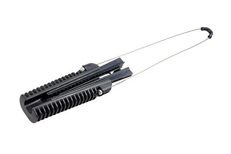 ACADSS 12: Pince d'ancrage câbles ADSS Ø 11-14mm avec anse inox