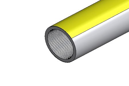 Speed-pipe 12x1,1 geel PN10 (2.000m/haspel)