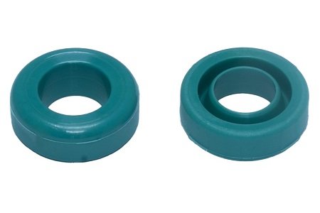 Kabelafdichting Jetseal 15.0mm, buiten Ø 22mm, deelbaar, groen, 10st
