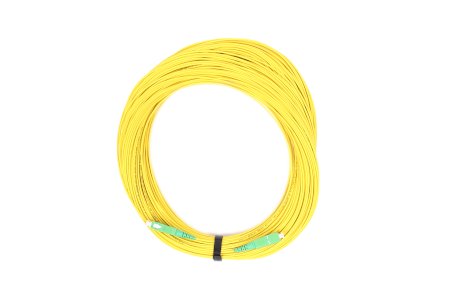 Cordon de raccordement SC/APC8°-SC/APC8° Simplex G657A2 60M (1,8mm/Jaune)