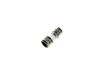 14-12mm reductie connector met gemonteerde vergrendelingsclips