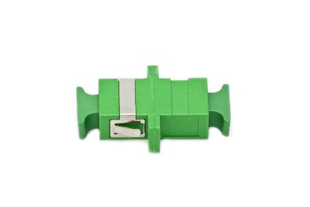 Adapter SC/APC, SM, SX, groen, Zirconia Split Sleeve