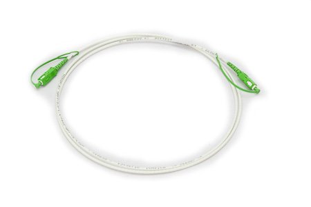 Patchkabel SC/APC8°-SC/APC8° Simplex G657A1 1,5M (1,8mm/Weiβ)