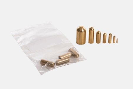 Kabelkoppen, voor kabel Ø 4,5mm, messing, 10 stuks