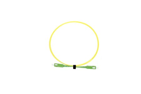 Patchcord SC/APC8°-SC/APC8° Simplex G657A2 1M (1,8mm/Yellow)
